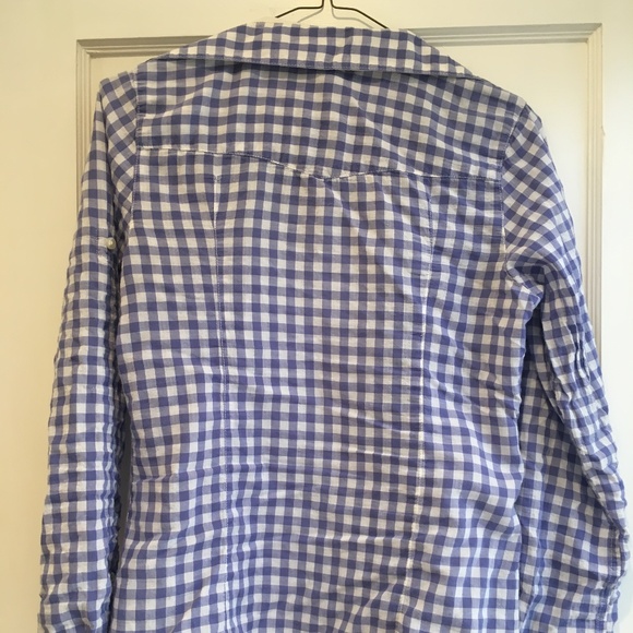 checkered button up - Picture 3 of 6